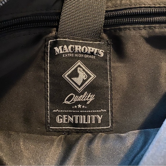 Black Patterned Men's Backpack - Picture 5 of 9